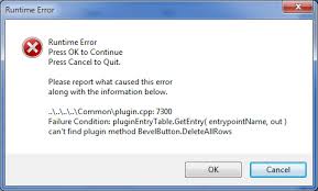 Runtime Errors?